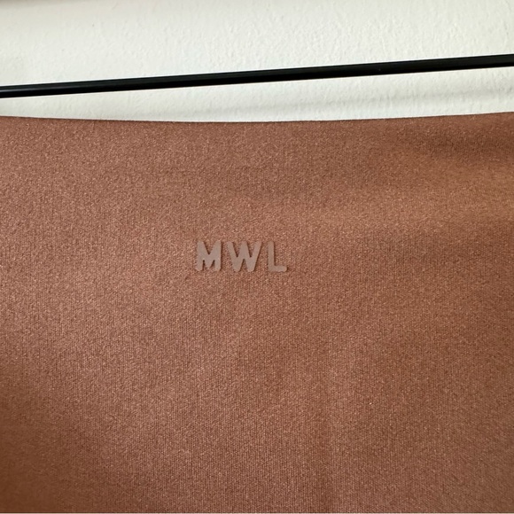 Like New! Madewell MWL High-Rise Flex Flare Leggings  - Coffee Brown - Picture 4 of 8